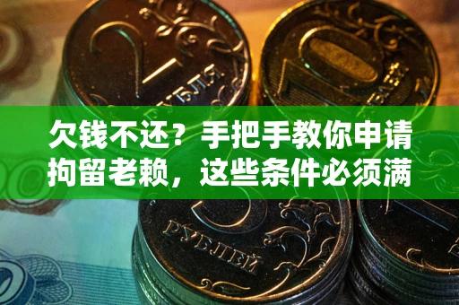 济南欠钱不还?手把手教你申请拘留老赖,这些条件必须满足! 济南欠钱不还?手把手教你申请拘留老赖,这些条件必须满足!